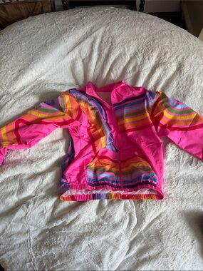 Rare rebel athletic windbreaker